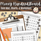 Montessori Money Hundred Board Coin Mat Counting Like Coin