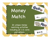 Montessori Money Match Activities
