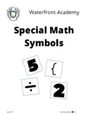 Montessori Movable Special Math Symbols
