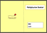 Montessori Multiplication Booklet