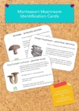 Montessori Mushroom Identification Cards PDF