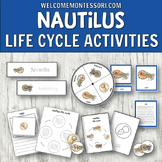 Montessori Nautilus Life Cycle Unit: Engaging Activities f