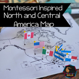 Montessori North and Central America Pin Map ( countries a