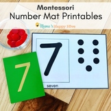 Montessori Number Mat Printables