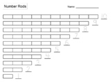 Montessori Number Rods