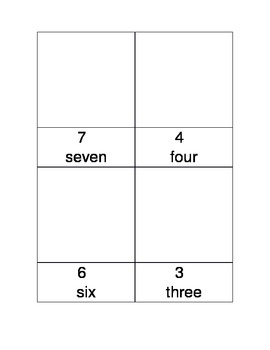 Preview of Montessori Numbers 0-9 Math Booklet