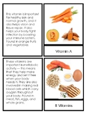 Montessori Nutrition Vitamins and Minerals 3 Part Cards