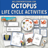 Montessori Octopus Life Cycle Unit: Engaging Activities fo