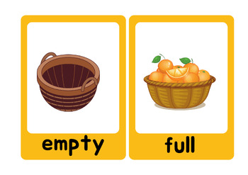 Preview of Montessori Opposites Flashcards: Explore Contrasts and Concepts