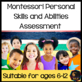 Montessori Personal skills and abilties assessment