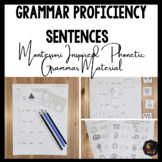 Montessori Phonetic Grammar - Proficiency Sentences