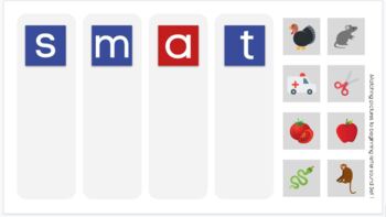 Preview of Montessori Phonics Activity (Moveable Alphabet) for Online Learning [VER. 1]