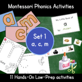 Montessori Phonics 1- Low-prep activities for homeschool o