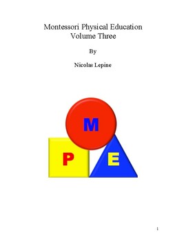 Preview of Montessori Physical Education Volume 3