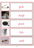 Montessori Pink Language materials