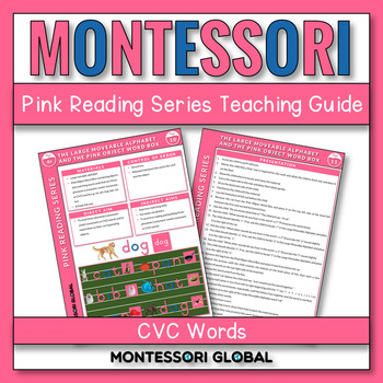 Preview of Montessori Pink Reading Series Teaching Manual