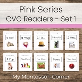 Montessori Pink Series CVC Readers (Decodable Phonetic Books)