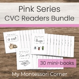 Montessori Pink Series Readers Bundle (Decodable Phonetic Books)