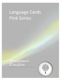 Montessori Pink Series Vocabulary Cards