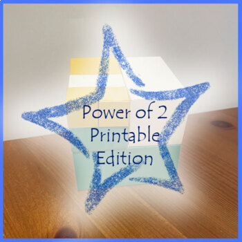 Preview of Montessori Power of 2 Cube - Printable Edition