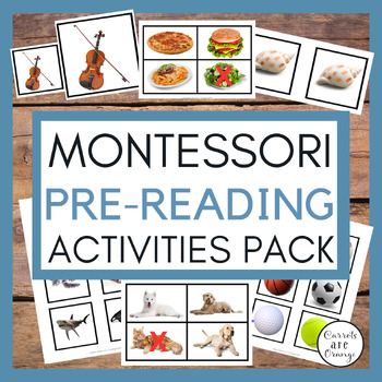 Preview of Montessori Pre-Reading Bundle