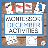 Montessori Preschool Activities Pack - December