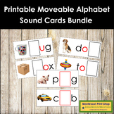 Montessori Printable Moveable Alphabet Sound Cards Bundle 
