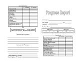 Montessori Progress Report