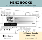 Montessori Racks and Tubes: Mini Books
