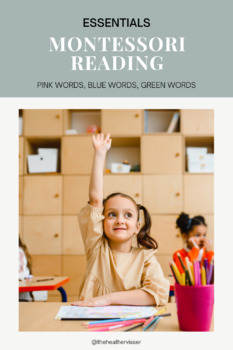 Preview of Montessori Reading Bundle