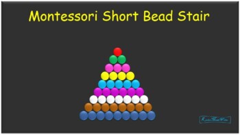 Preview of Montessori Short Bead Stair