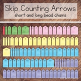 Montessori Skip Counting Arrows for Short and Long Bead Chains
