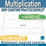 Montessori Skip Counting Multiplication Math Facts Fluency