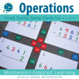 Montessori Math Stamp Game, 4 Digit Place Value to Thousan