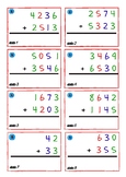 Montessori Stamp Game complete Addition, Subtraction, Mult