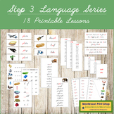 Montessori Step 3 Phonogram Language Series Bundle PHOTOS 