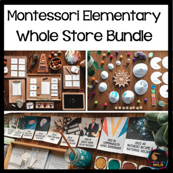 Preview of Montessori Store Bundle