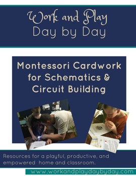 Preview of Montessori Style Schematics Cardwork For Electronics and Circuit Building