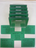 Montessori Subtraction Snake Game cards