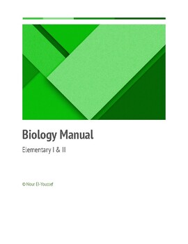 Preview of Montessori Teacher Manual: Biology Elementary I & II