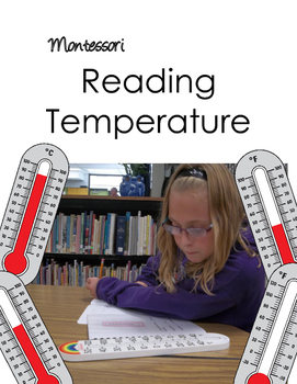 Preview of Montessori Temperatures (fahrenheit and celsius)