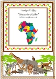 Montessori Three-Part Cards: Mammals of Africa