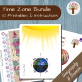 Montessori Time Zone Lesson Set