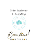 Montessori Trio Explorer BLENDING "L" SOUND WORDS