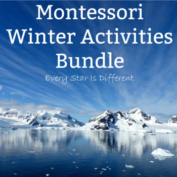 Preview of Montessori Winter Activities Bundle
