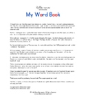 Montessori Word Book for Elementary, Homeschool and Distan