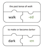 Suffix Puzzle Task Cards 1 - Suffix, Root, Definition