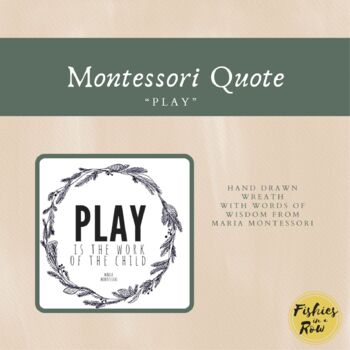 Preview of Montessori Wreath Quote (6)