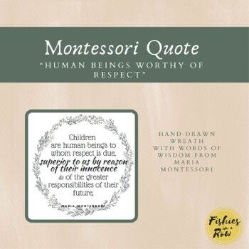 Preview of Montessori Wreath Quote (7)