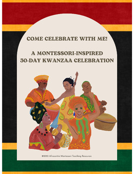 Preview of Montessori-inspired 30-day Kwanzaa Celebration